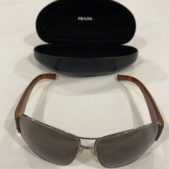 Prada turtle shell sunglasses - Picture 3 of 5